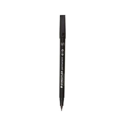 ปากกาเขียนแผ่นใส Staedtler No.313-9S สีดำ (ลบไม่ได้)