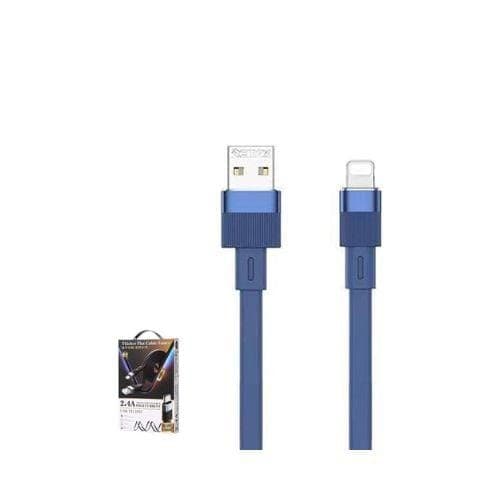 สายชาร์จ Remax Lightning No.RC-C001i สีน้ำเงิน