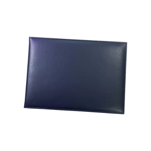 ปกประกาศนียบัตร A5 ปกเรียบ หนังเทียม สีกรมท่า