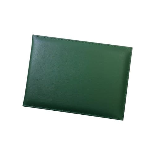 ปกประกาศนียบัตร A5 ปกเรียบ หนังเทียม สีเขียวเข้ม