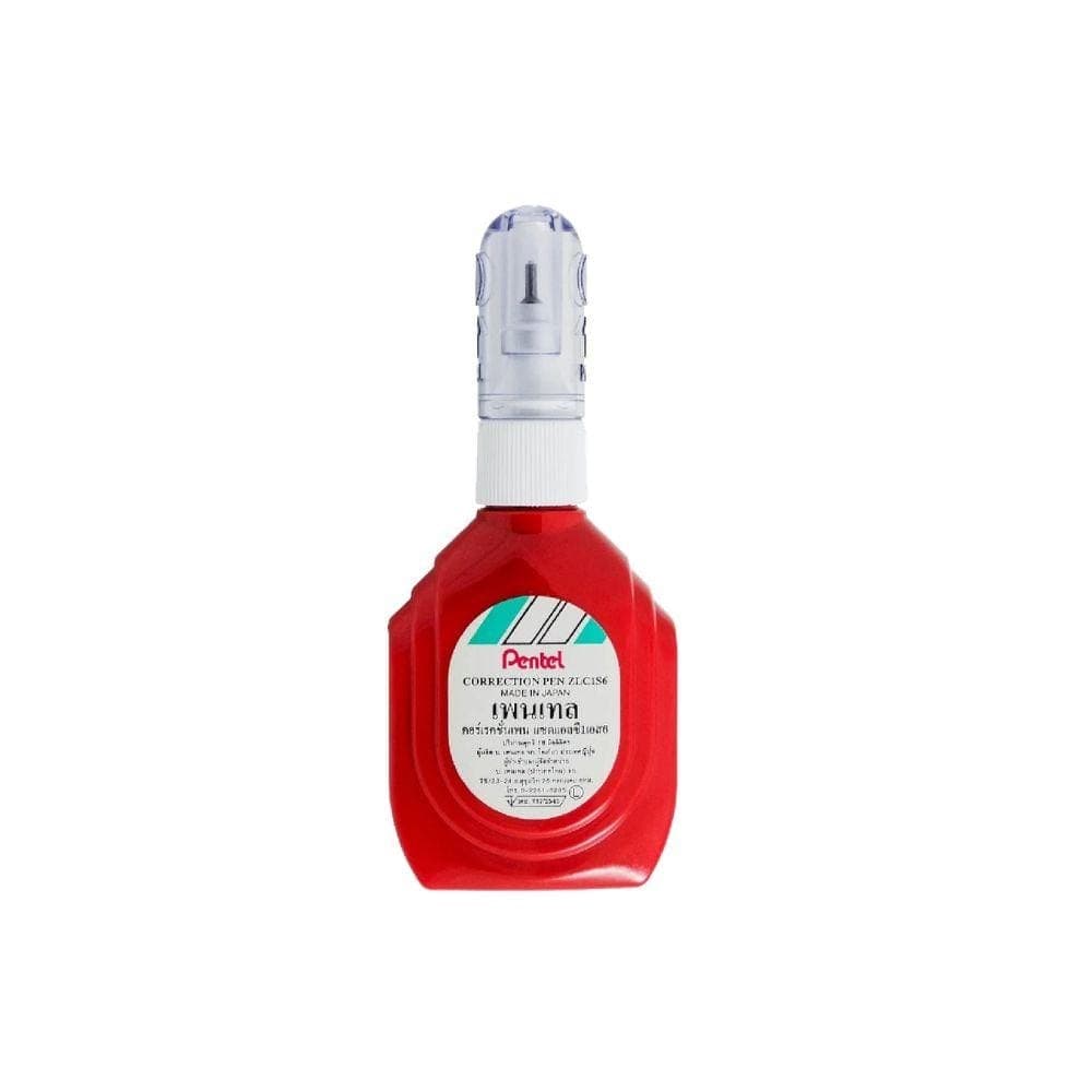 น้ำยาลบคำผิดขวดแดงหัวเหล็ก ZLC1S6 (18 มล.)