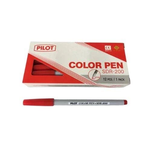 ปากกาเมจิก Pilot No.SDR-200 สีแดง