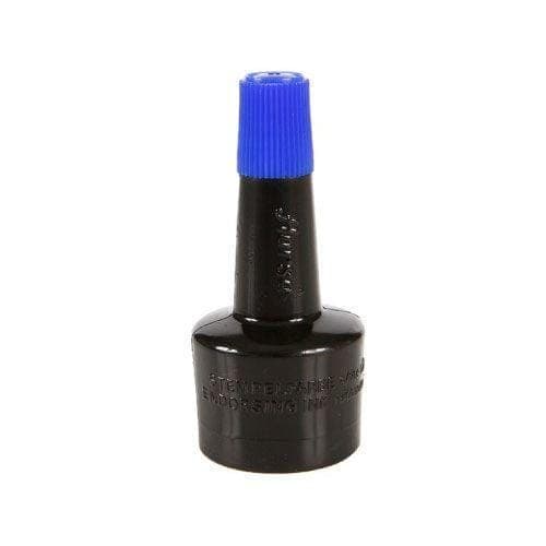หมึกเติมแท่นประทับ ตราม้า 28 cc. สีน้ำเงิน