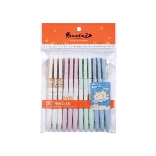 ปากกาเจลแฟนซี Quantum Cat Snack No.GP01 สีน้ำเงิน