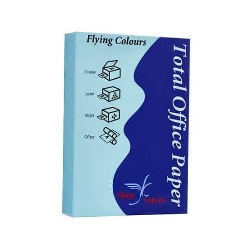 กระดาษถ่ายเอกสารสี Flying No.14 สีฟ้าเข้ม 80G
