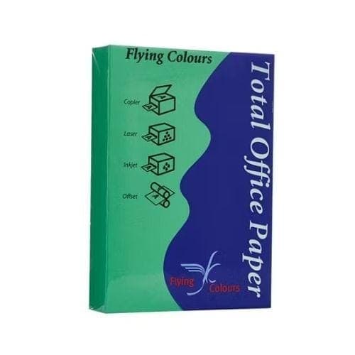 กระดาษถ่ายเอกสารสี Flying No.27 สีเขียวแก่