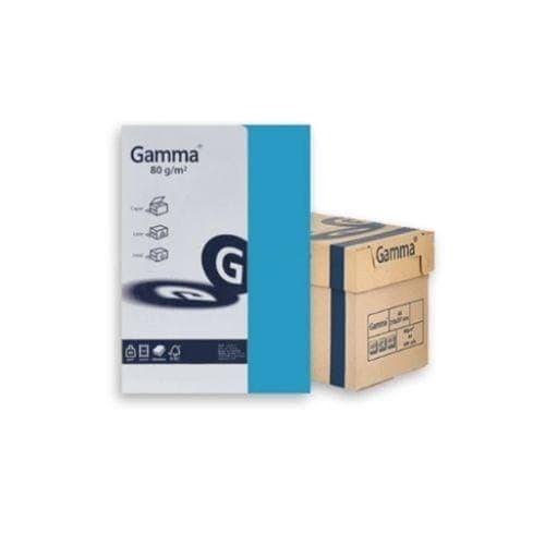 กระดาษถ่ายเอกสารสี GAMMA No.309 สีฟ้าเข้ม