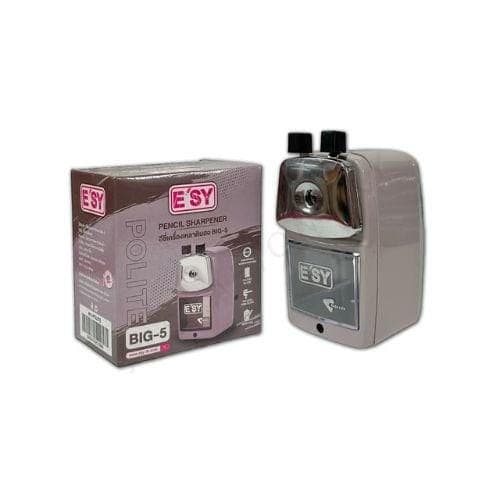 เครื่องเหลาดินสอ E'sy No.BIG-5 สีเทา