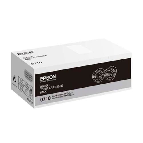 หมึกโทนเนอร์เลเซอร์ EPSON S050710 (แพ็คคู่)