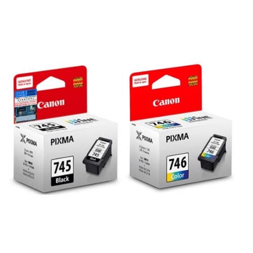 หมึกอิงค์เจ็ท CANON PG-745 BK / CL-746 CL