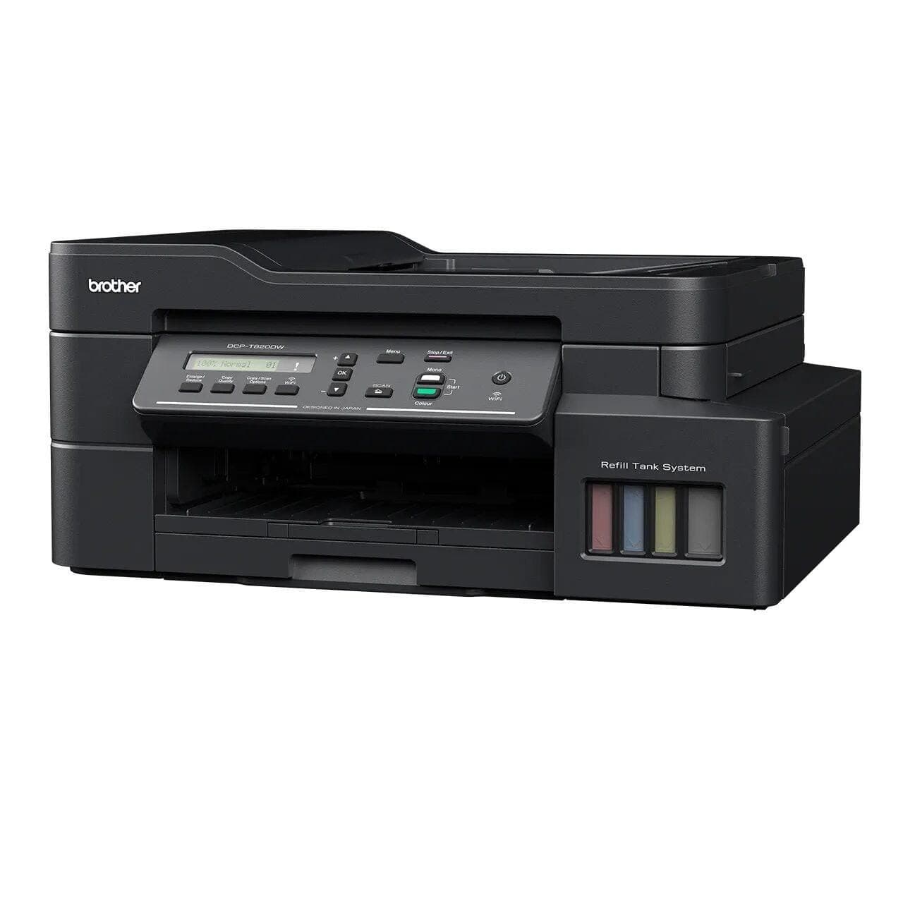 เครื่องปริ้นเตอร์มัลติฟังก์ชันอิงค์แท็งก์ BROTHER DCP-T820DW