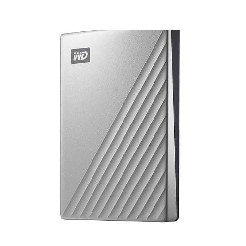 1 TB PORTABLE HDD (ฮาร์ดดิสก์พกพา) WD MY PASSPORT ULTRA (SILVER) (WDBC3C0010BSL).