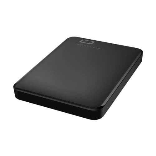 1 TB PORTABLE HDD (ฮาร์ดดิสก์พกพา) WD ELEMENTS PORTABLE (WDBUZG0010BBK)..