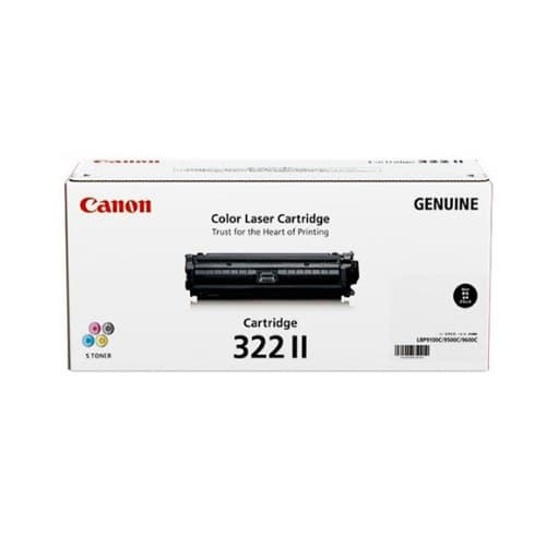 CANON CARTRIDGE 322 II BK