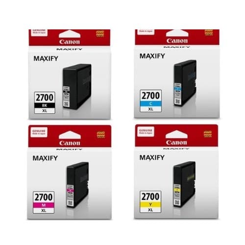 CANON PGI-2700 PBK XL C XL M XL Y XL
