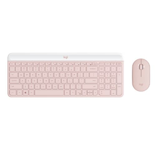 MK470 Slim Wireless Combo rose