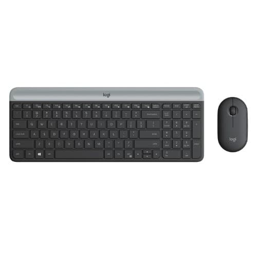 MK470 Slim Wireless Combo black