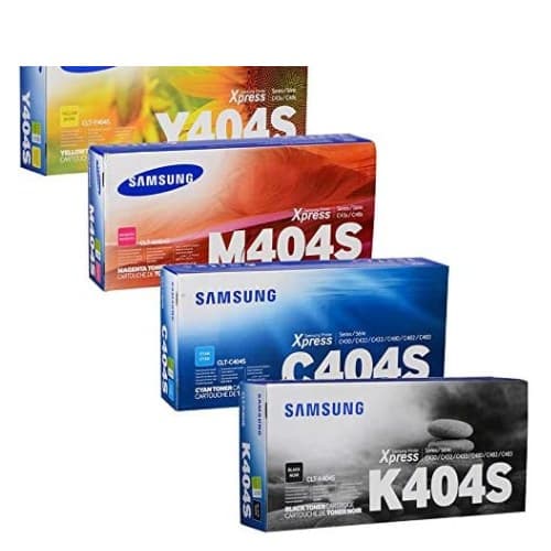 หมึกโทนเนอร์เลเซอร์ SAMSUNG CLT-K404S / CLT- C404S / CLT- M404S / CLT- Y404S