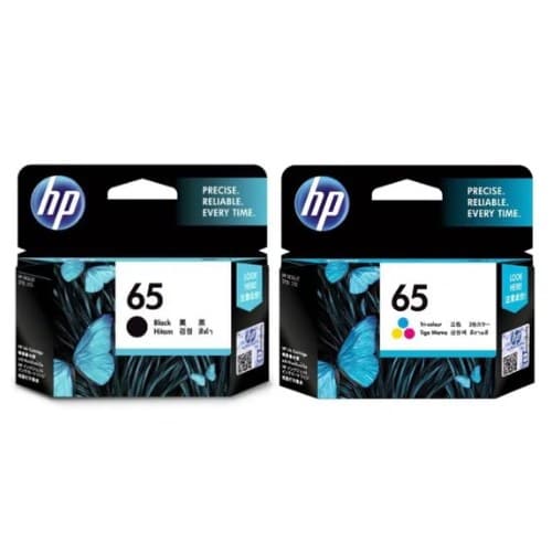 หมึกอิงค์เจ็ท HP 65 BK (N9K01AA) / HP 65 CO (N9K02AA)