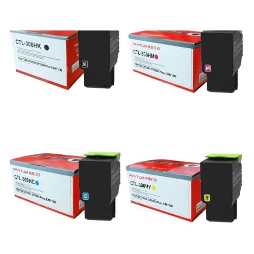 หมึกโทนเนอร์เลเซอร์ PANTUM CTL-300HK / CTL-300HC / CTL-300HM / CTL-300HY