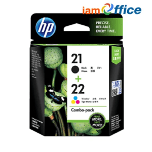 หมึกอิงค์เจ็ท  HP21+ HP22 COMBO SET (CC630A)