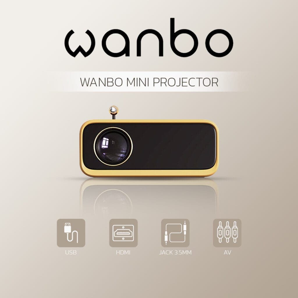 มินิโปรเจคเตอร์ Wanbo Mini Projector