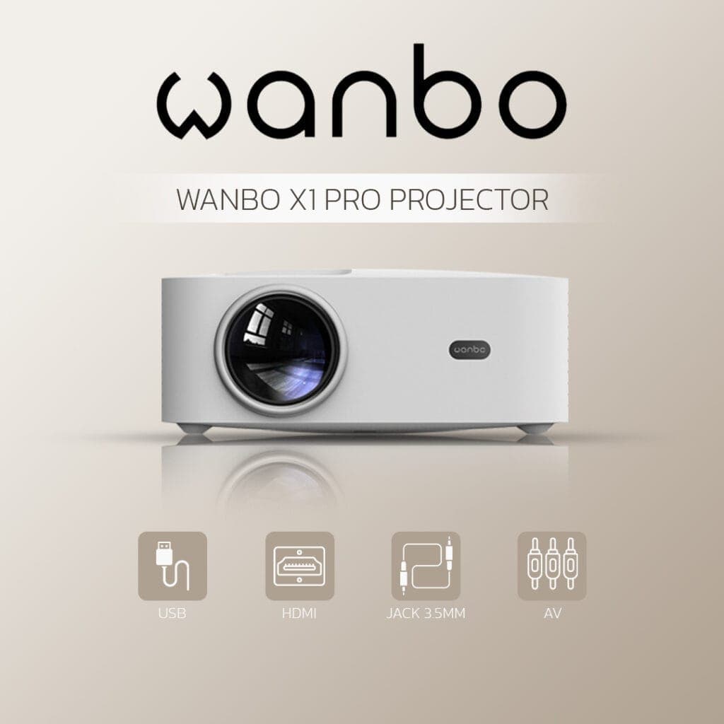 มินิโปรเจคเตอร์ Wanbo X1 Pro Projector