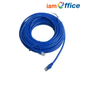 สายแลนจีลิ้งค์ (GLINK) สีน้ำเงิน-ขาว ยาว 15 เมตร Glink06-15M