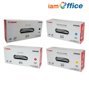 หมึกโทนเนอร์เลเซอร์ CANON CARTRIDGE 317 BK / C / M / Y