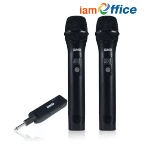 ไมโครโฟนไร้สายแบบมือถือคู่ (BMB WH-210)