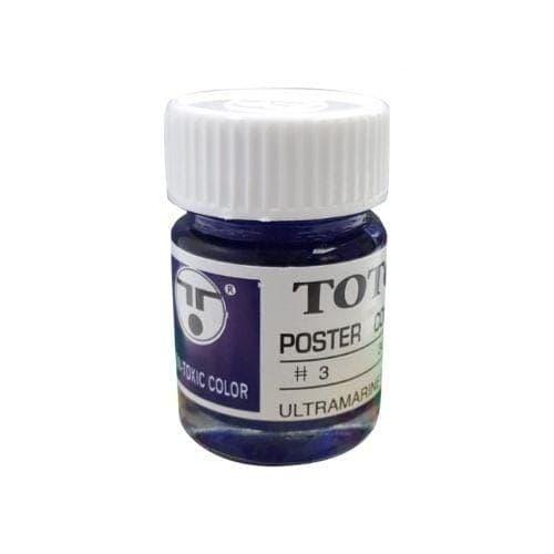 สีโปสเตอร์ Toto No.3 สีน้ำเงิน (1 OZ.)