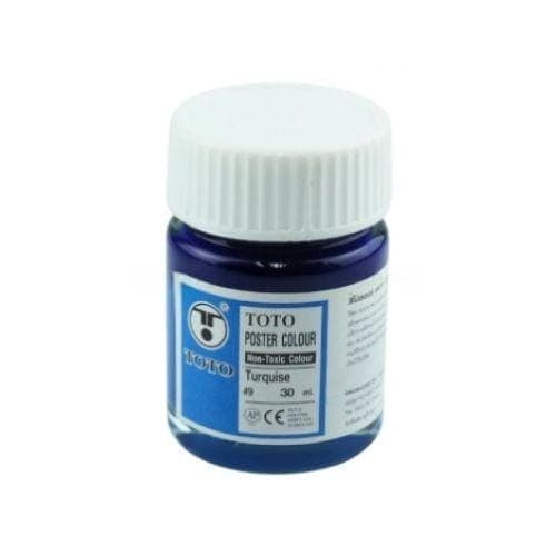 สีโปสเตอร์ Toto No.9 สีฟ้า (1 OZ.)