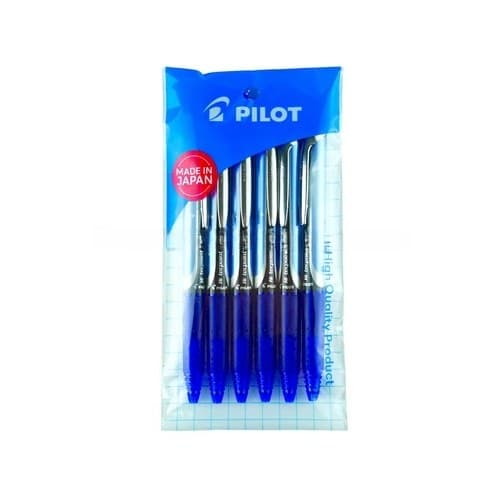 ปากกาหมึกน้ำ Pilot Hi-tecpoint V5 สีน้ำเงิน