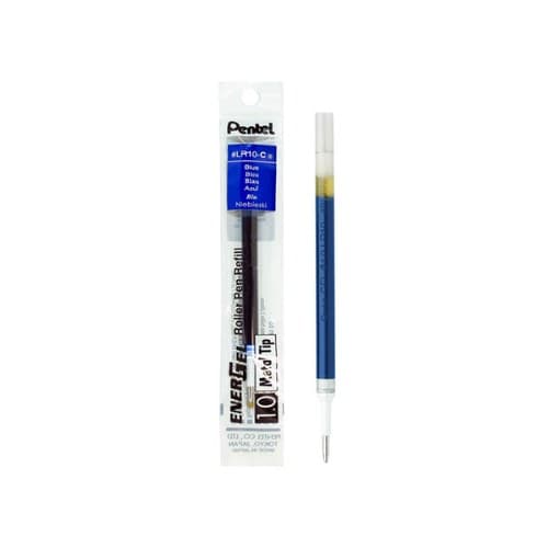 ไส้ปากกาหมึกเจล Pentel No.LR-10 สีน้ำเงิน