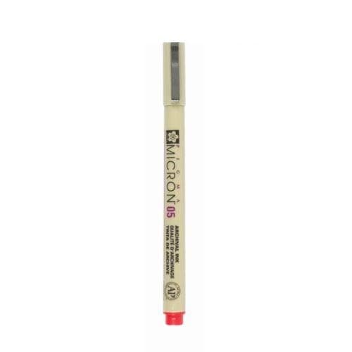 ปากกา Niji Pigma No.05 สีแดง