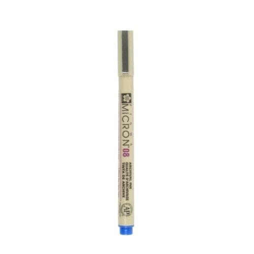 ปากกา Niji Pigma No.08 สีน้ำเงิน