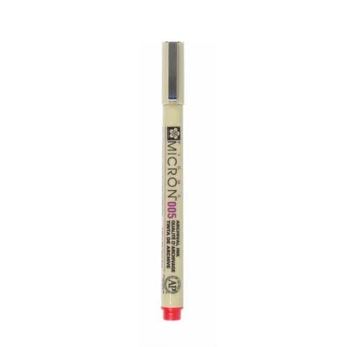 ปากกา Niji Pigma No.005 สีแดง