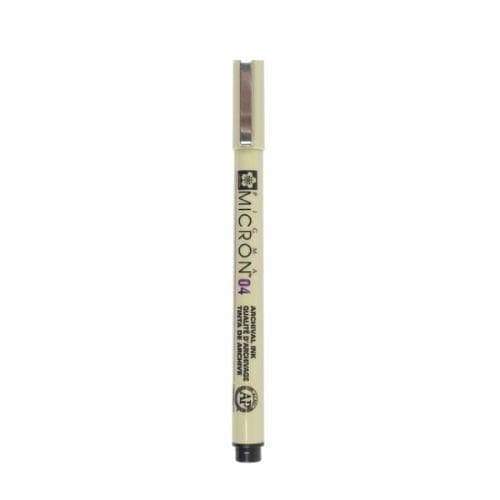 ปากกา Niji Pigma No.04 สีดำ