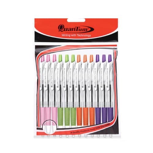 ปากกาเจล ควอนตั้ม เจลโล่พลัสเคิร์ฟ No.125 0.5 สีน้ำเงิน