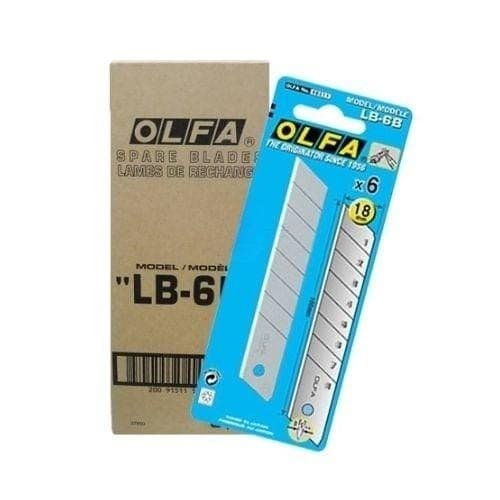 ใบมีดคัตเตอร์ Olfa No.LB-6B