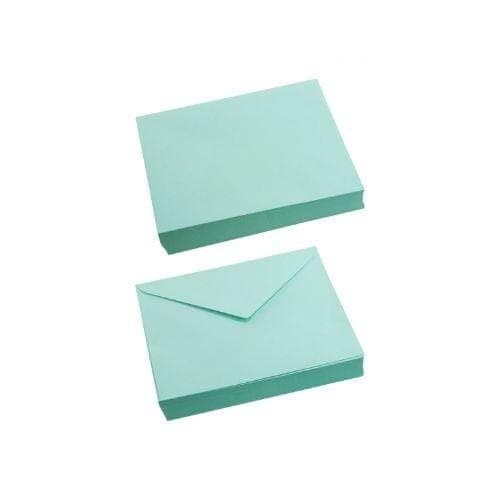 ซองลายริ้ว ตรานก ขนาด 8 1/2 นิ้ว กลิ่นหอม สีฟ้า