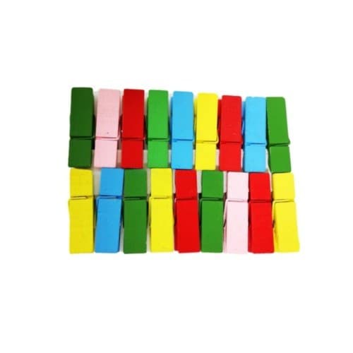 ตัวหนีบไม้สี 4.5 x 1.2 ซม.