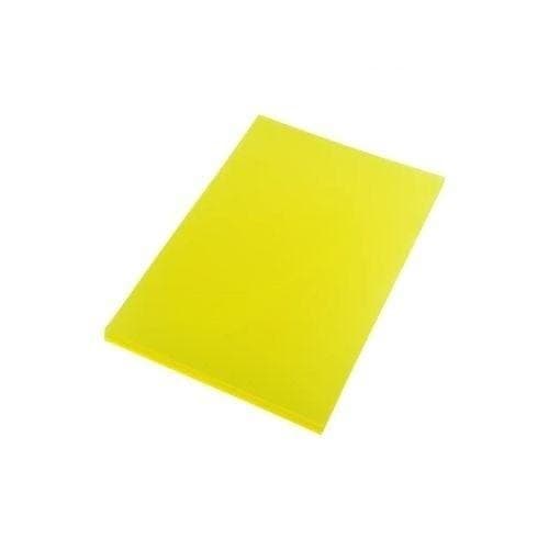 ปกพลาสติก PP A4 สีเหลือง