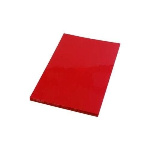 ปกพลาสติก PP A4 สีแดง