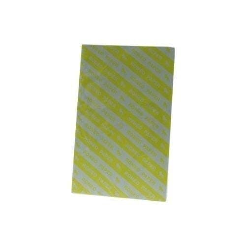 กระดาษการ์ดสี ตราสิงห์ 120G F4 สีเหลือง