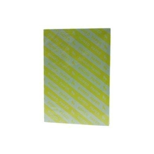 กระดาษการ์ดสี ตราสิงห์ 120G A4 สีเหลือง