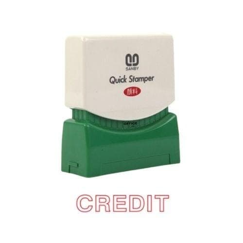 ตรายางหมึกในตัว Sunby No.C-19 CREDIT