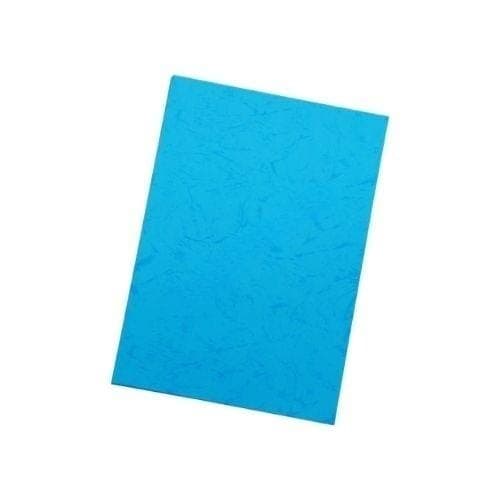 กระดาษการ์ดสีน้ำลายหนังช้าง A4 สีฟ้าเข้ม