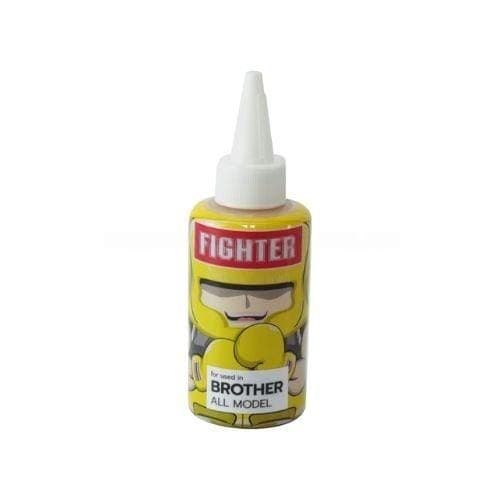 น้ำหมึกเติม Fighter สำหรับ Brother 100 ml. สีเหลือง