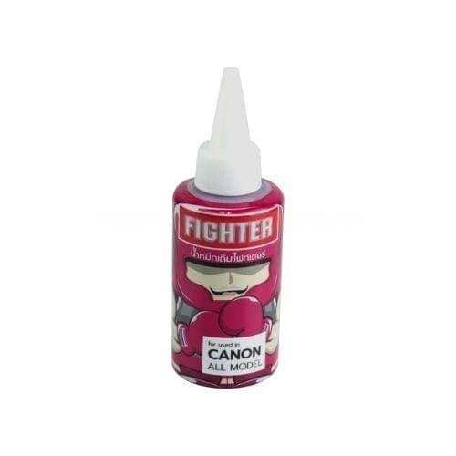 น้ำหมึกเติม Fighter สำหรับ Canon 100 ml. สีแดง